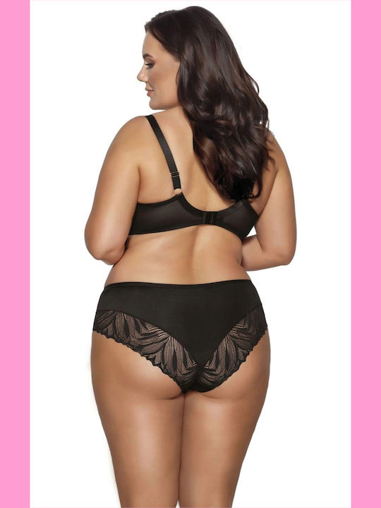 Bra with Light Padding Underwire Black