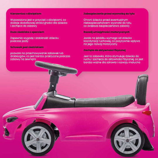 Sun Baby Walker Kind Neu Mercedes C-Klasse Rosa