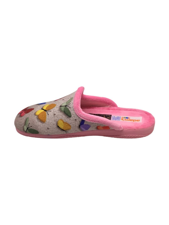 Adam's Shoes Kids Slippers Pink