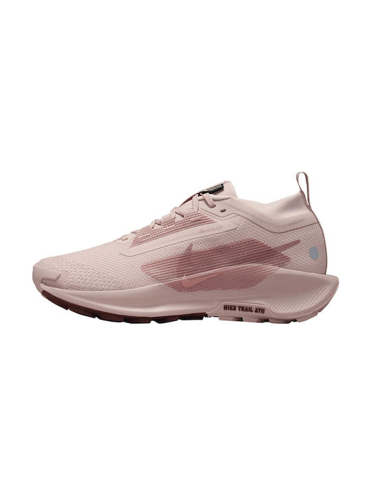Pegasus Trail 5 GTX Sport Shoes Trail Running Waterproof with Gore-Tex Membrane Pink Oxford / Red Sepia / Red Stardust