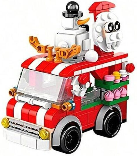 Santa's Truck DIY Christmas Construction Toy Car 6 in 1