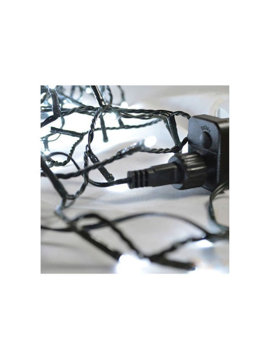 1000 Lights LED 50m. Cold White in String 1pcs