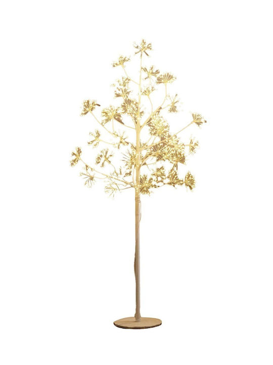 Lianos Christmas Decorative Illuminated Tree 180cm IP44 White με 1568 Led και Θερμό Φωτισμό