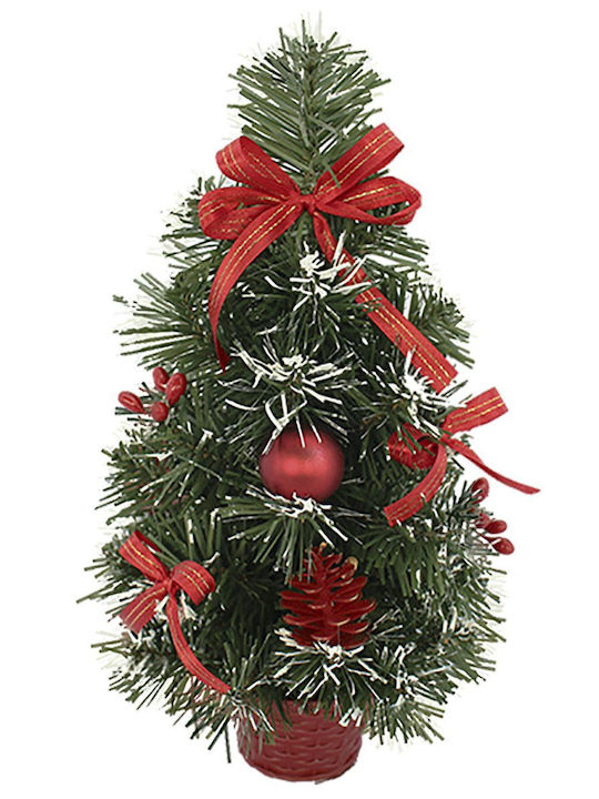 Christmas Decorative Tree 30cm Adorned Green