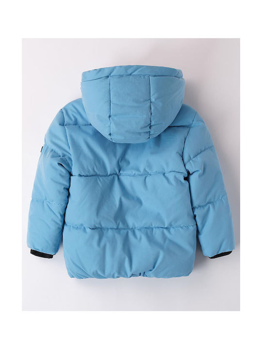 iDO Jachetă casual pentru copii Blue Padded