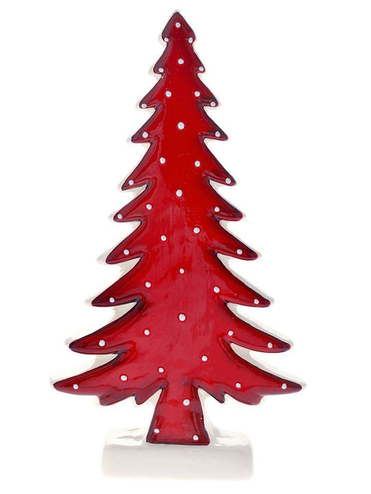 Iliadis Weihnachtsdekoration Baum Klassisch 14cm Rot Basis