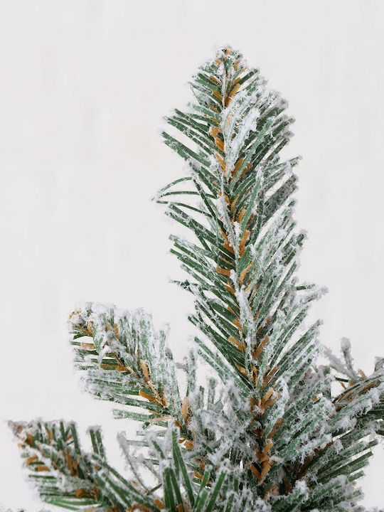 Christmas Decorative Snowy Wood Tree 65cm Green