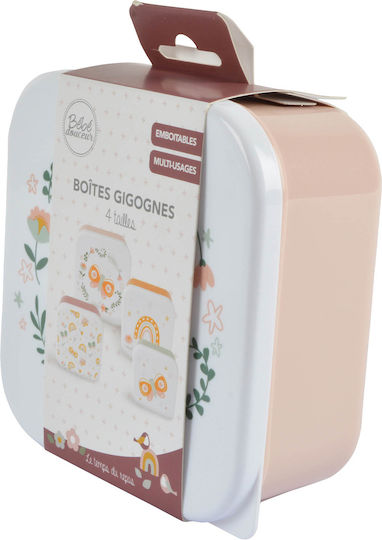 Lunchbox Kunststoff Geeignet für die Mikrowelle 4Stück