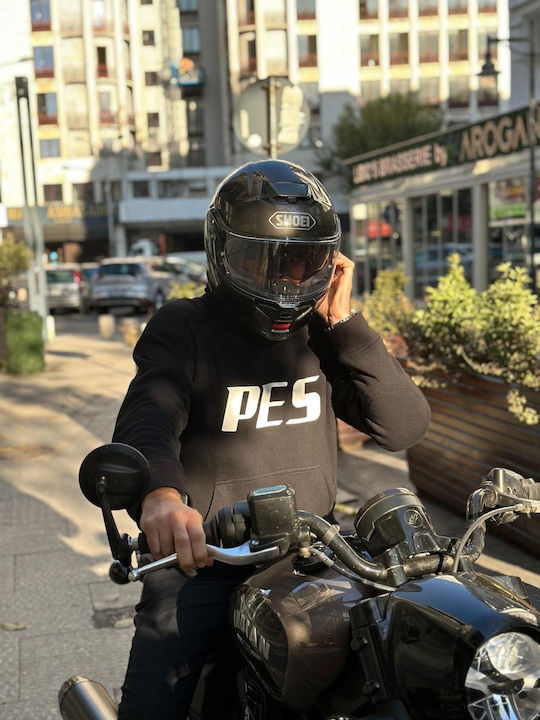 Bărbătesc Geacă de motocicletă Negru