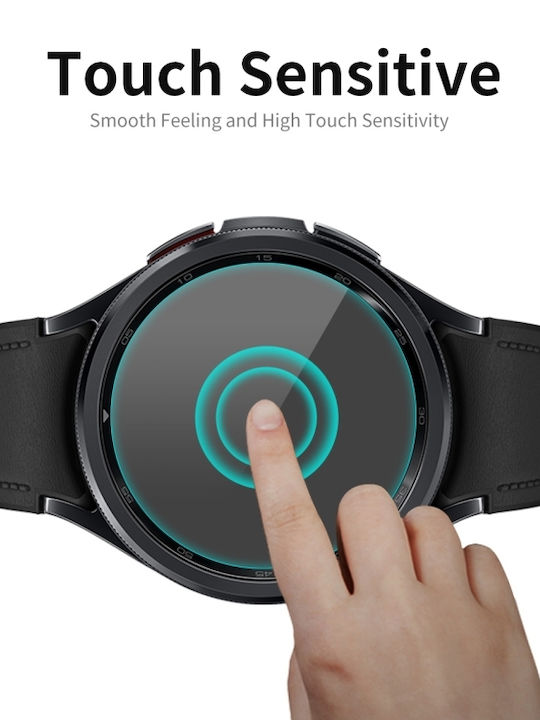 Protector de ecran din sticlă temperată 9H 0.2mm pentru Samsung Galaxy Watch6 Classic 43mm