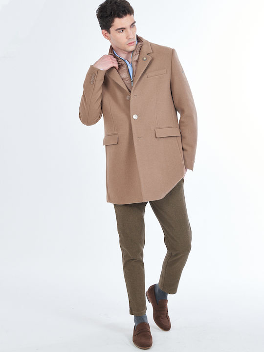 Yes Zee Men's Half Coat TAMPA