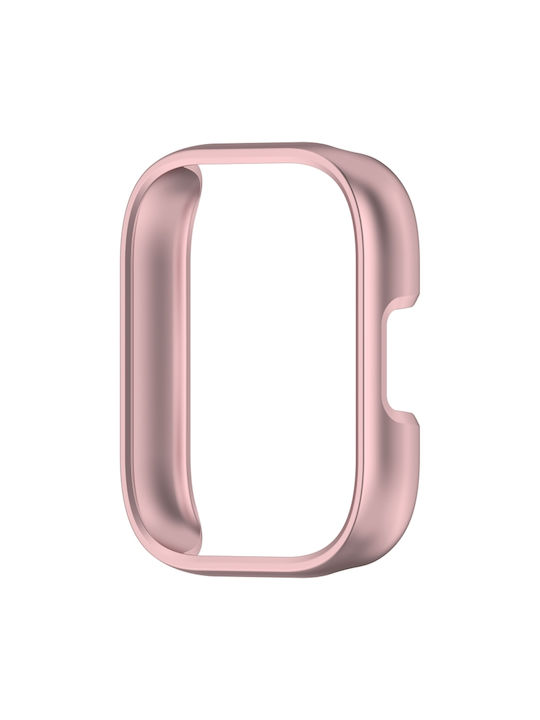 Redmi Watch 5 Active Halb-Abdeckung PC Hohles Schutzgehäuse Roségold
