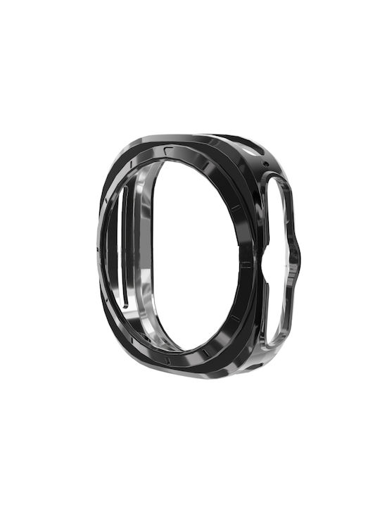 Samsung Galaxy Watch Ultra 47mm Electrolytic Protective Watch Case TPU Full Hollow Out Rose Gold