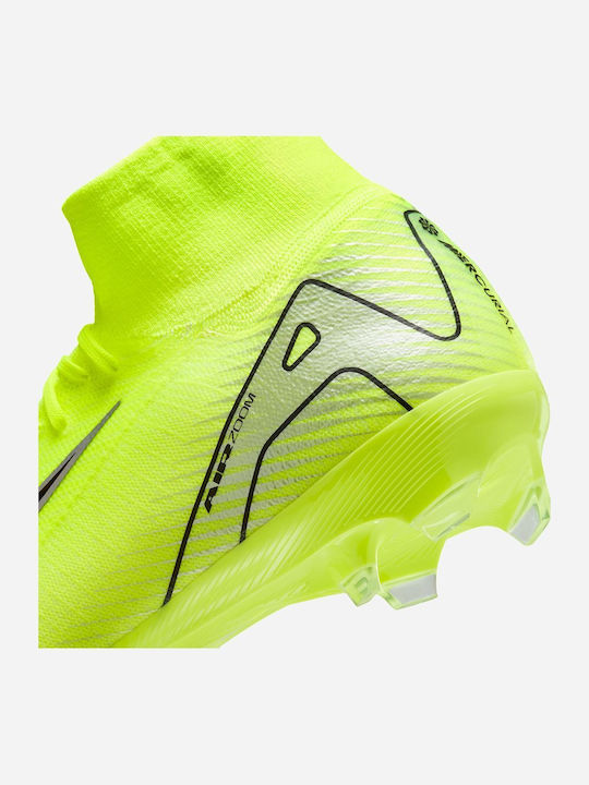 Nike Mercurial Superfly 10 Pro Pantofi de Fotbal cu crampoane Verzi