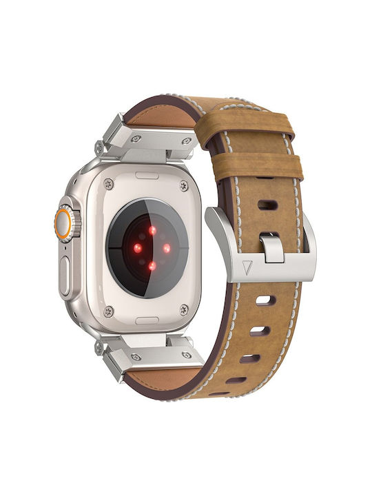 Curea din piele pentru Apple Watch 1 2 3 4 5 6 7 8 9 SE Ultra Ultra 2 42 44 45 49mm