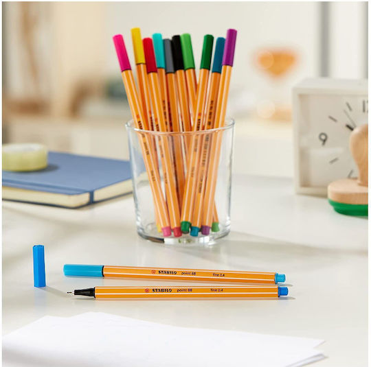 Stabilo Point 88 Маркер за Рисуване 0.4мм Многоцветен