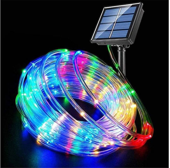 Christmas Light Tube RGB Battery 10m IP65 Solar