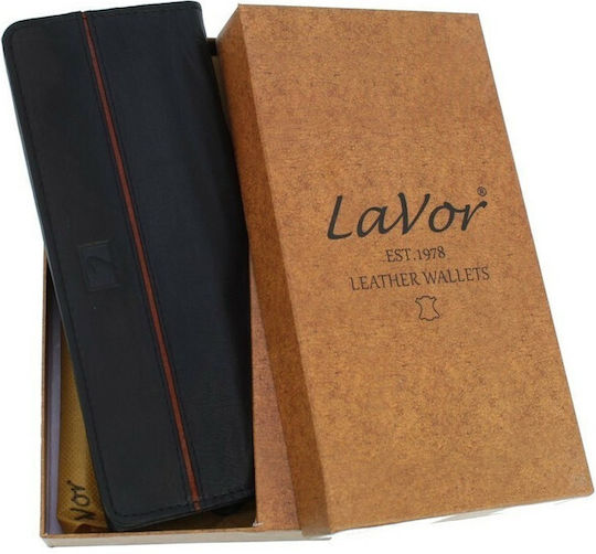 Lavor Δερμάτινη Καπνοθήκη με Κούμπωμα 16.5x7.5εκ. μαύρο Lavor