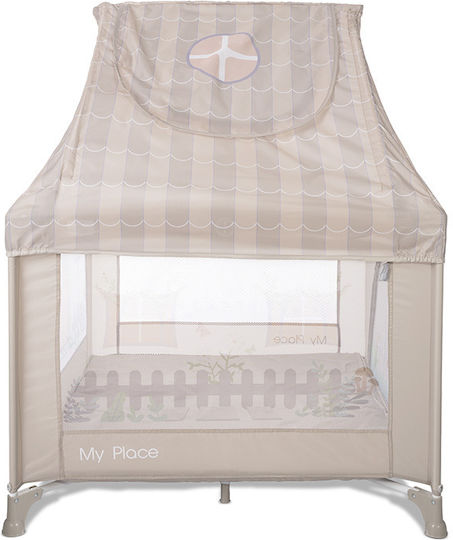 Lorelli Loc de joacă cu Saltea Bej 102x102cm