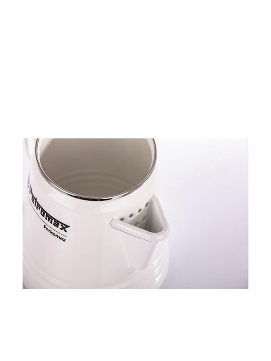 Petromax Teekanne mit Filter Weiß