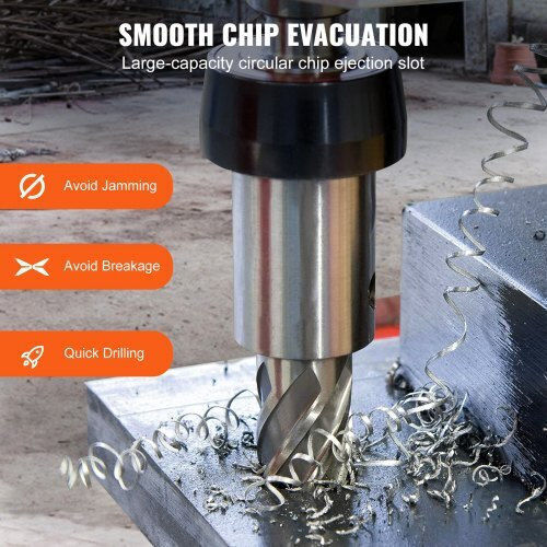 Vevor Cutting Tool Set HSS for Groove Shaping in Metal with Guide 6pcs