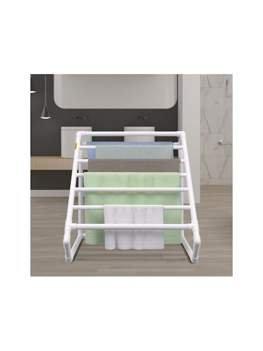 Vevor Single Wall-Mounted Bathroom Shelf Unit White
