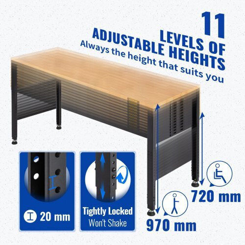 Vevor Πάγκος Εργασίας Αντοχής 900kg 61x97x122cm SMKDJGZTBDLZOCTO9V2