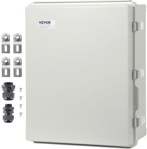 Vevor Surface Mounted Electrical Box Branching Watertight IP67 in Black Color