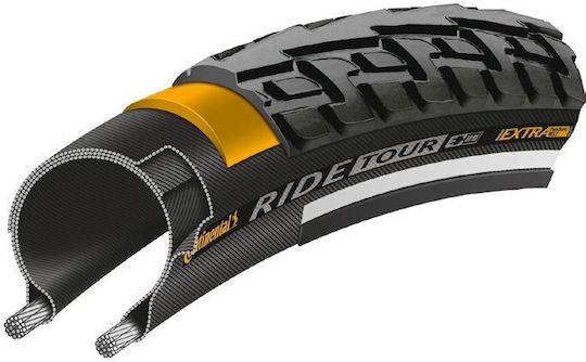 Continental Ride Tour Reifen 26x1 1/2 Kompatibel 27.5x1.6 Schwarz