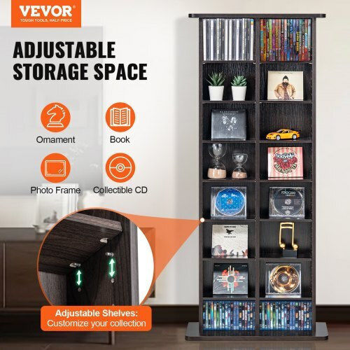 Vevor Floor Standing Case 464 CD 21.97x8.74x50.98cm