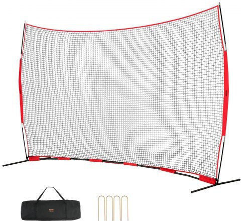 Vevor 16x10 Ft Portable Sports Protective Net with Carrying Bag