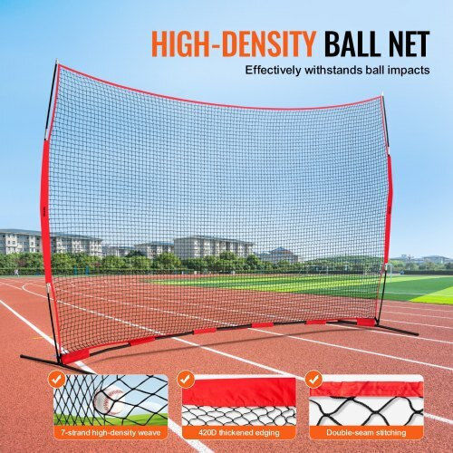 Vevor 16x10 Ft Portable Sports Protective Net with Carrying Bag