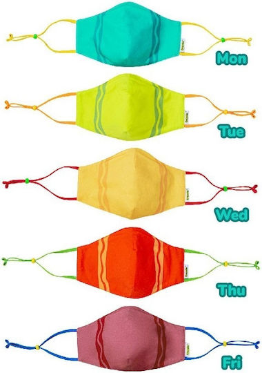 Crayola Маска за защита Тъканна 170-220608 5бр