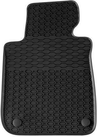 Rubber Mats Geyer & Hosaja BMW X1 E84 2009-2015 Series 1 E81 E87 2004-2011 E88 E82 2007-2013 4 Pieces Black 894/4c