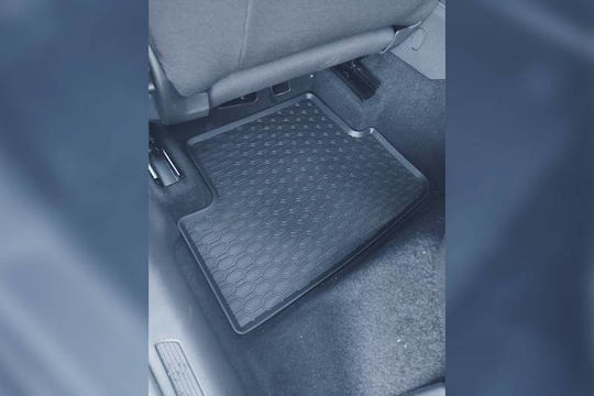 Rubber Mats Geyer & Hosaja Volkswagen Polo Seat Ibiza Seat Arona Crossover 2017+ Audi A1 Skoda Fabia Volkswagen T-cross 2018+ Taigo 2020+ 4 Pieces Black 889/4c