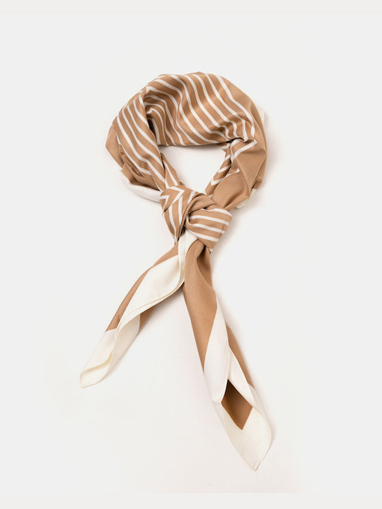 Rock Club Women's Scarf Beige