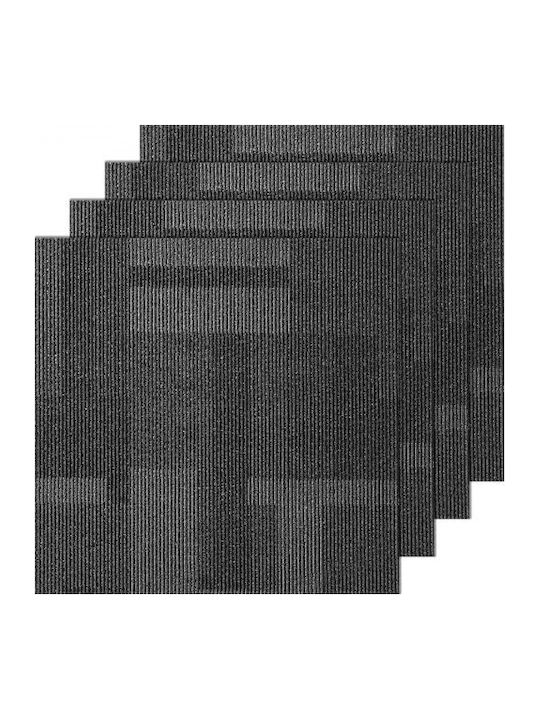 Vevor Carpet Tiles 24"x24" Built-in Backing Easy Installation 24 Tiles Mixed Gray Kcxfkdt2424yhlixbv0