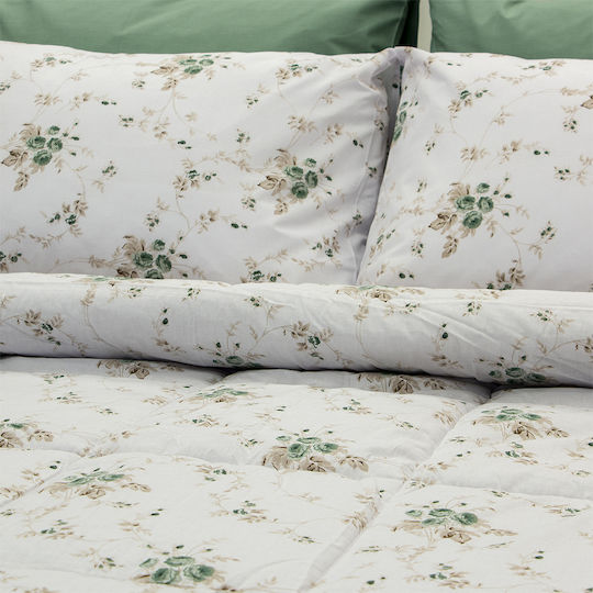 Lino Home Set Queen 4pcs 240x260cm Rosalie Green Lino Home Set Queen 4pcs 240x260cm Rosalie Green