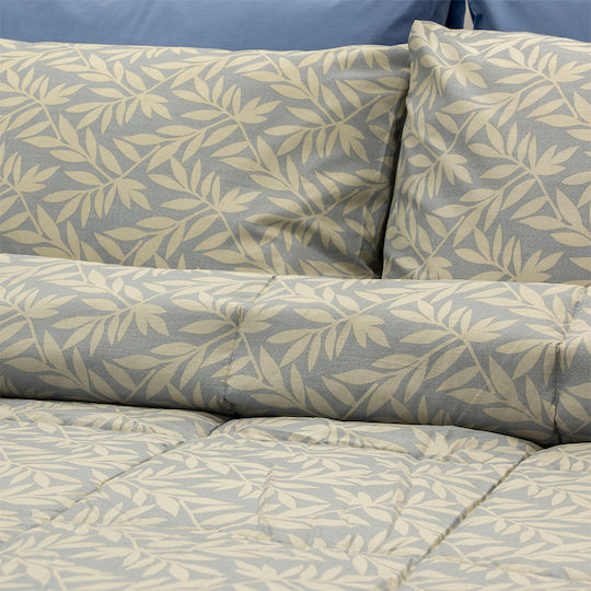 Lino Home Set Queen 4pcs 240x260cm Leafy Leafy Green Lino Home Set Queen 4pcs 240x260cm Leafy Leafy Green