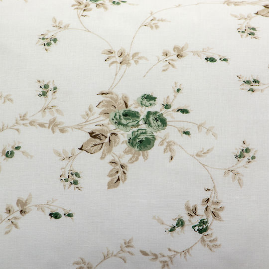 Lino Home Пухено Куинсайз 220x240бр Rosalie Зелен
