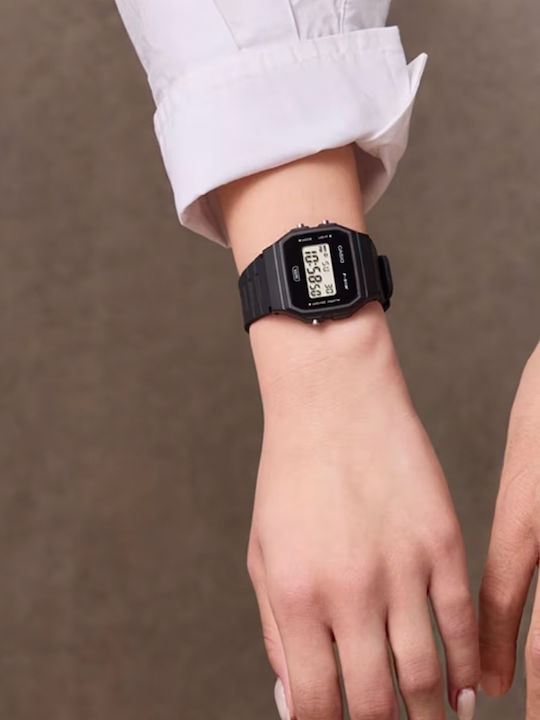 Casio Ρολόι Μπαταρίας με Καουτσούκ Λουράκι