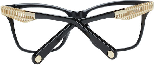 Roberto Cavalli Plastic Eyeglass Frame Black 5089-001
