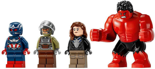 LEGO Marvel Captain America Vs Red Hulk Battle for 8+ Years 223 Pieces