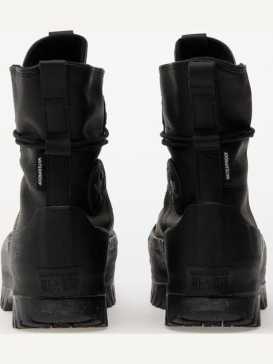 Chuck Taylor All Star Lugged 2.0 Ghete Bărbați Din Piele Negre