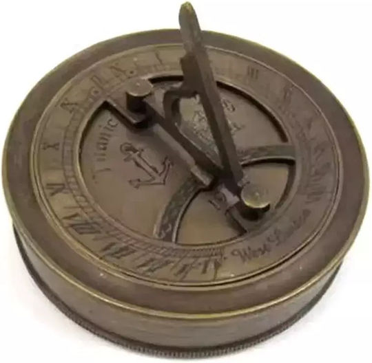 Nautischer Metallkompass 7,5 cm
