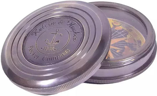 Πυξιδα Μεταλλική 6cm