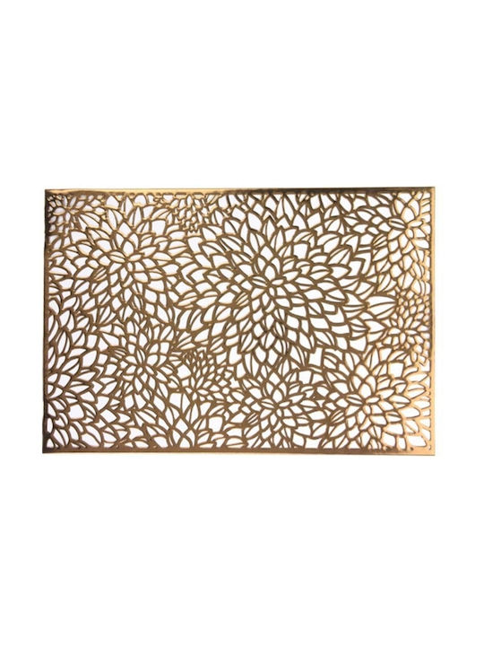Koopman Σουπλά Μεταλλικό Χρυσό 45x30cm Koopman Σουπλά Μεταλλικό Χρυσό 45x30cm