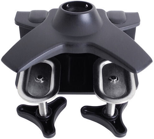 Doppelte Klemmschreibtischklemme 2/3 Armständer Multibrackets 5019 Schwarz