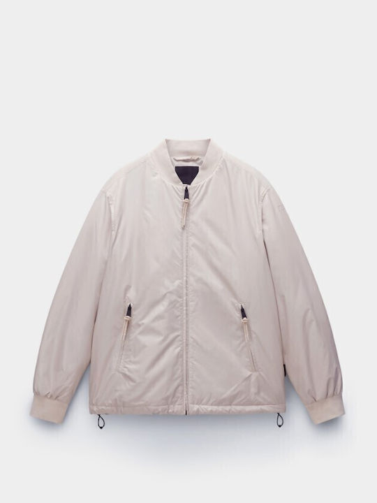 Asitter Women's Short Lifestyle Jacket for Winter Beige