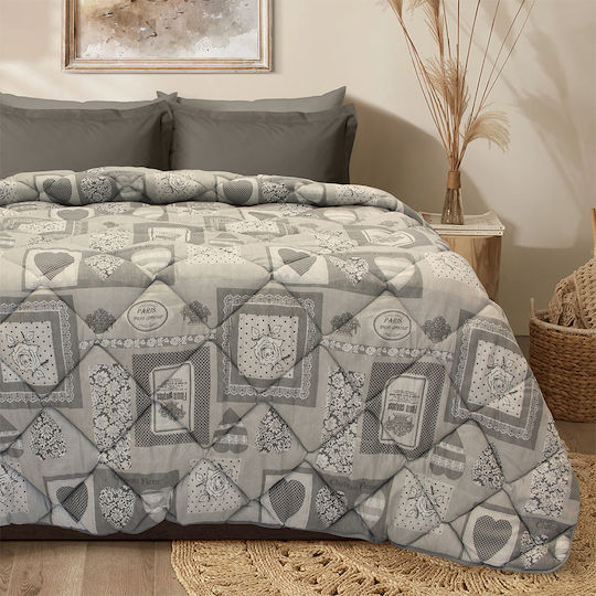 Lino Home Υπέρδιπλο 220x240εκ. Clavel Γκρι Lino Home Υπέρδιπλο 220x240εκ. Clavel Γκρι